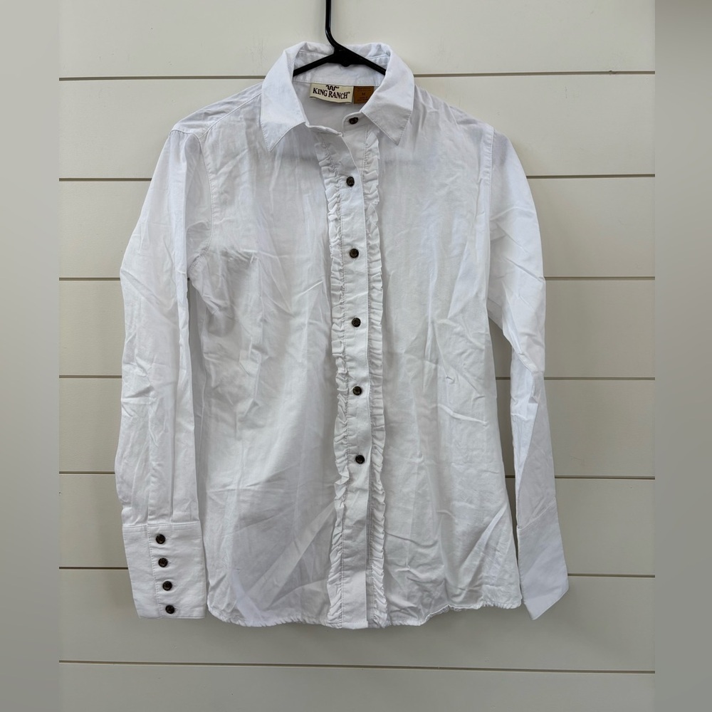 Elegant White Button Down Shirt for Women